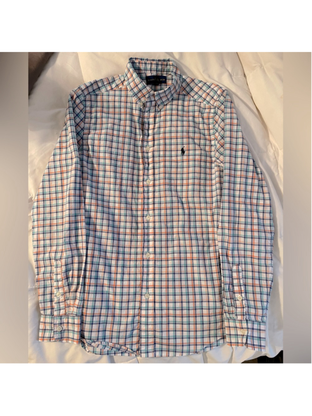 Polo Ralph Lauren Long Sleeve Poplin Shirt, Boys XL (18/20)